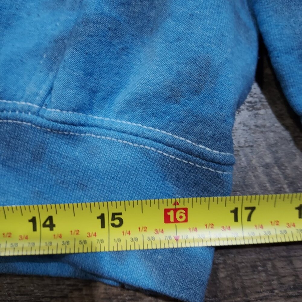 Tie Dye Hoodie Sweatshirt Pullover Gildan Heavy Blend Kangaroo Pocket Medium - Picture 8 of 10